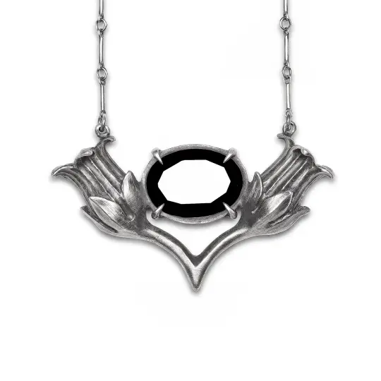 Sleeping Nightshade. Onyx Necklace. *Limited*