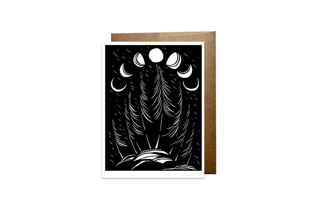 "Moon Cycle" card