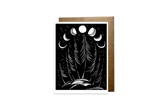 "Moon Cycle" card