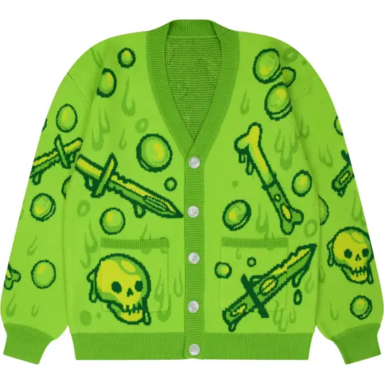Gelatinous Ooze Cardigan