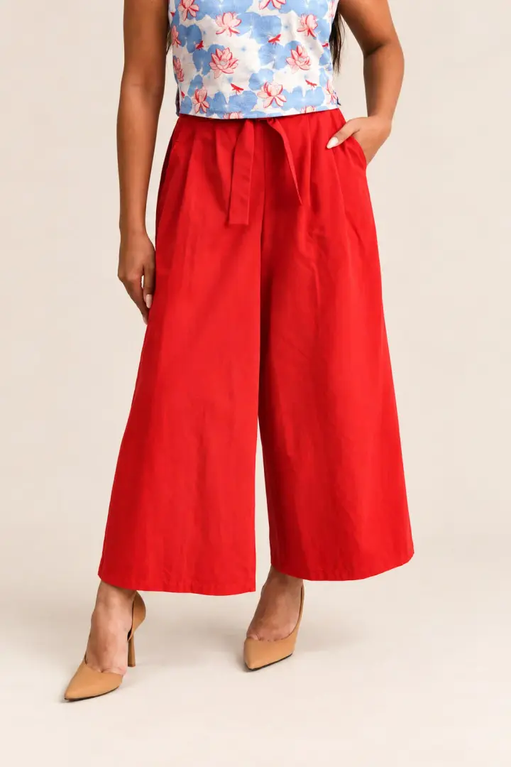Ladies Nicole Pants - Red