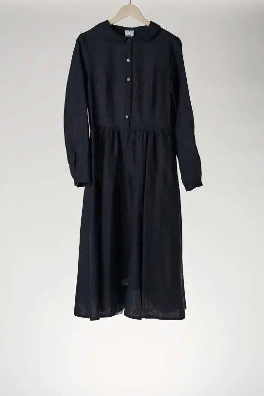 Classic Dress, Long Sleeve, Night Navy