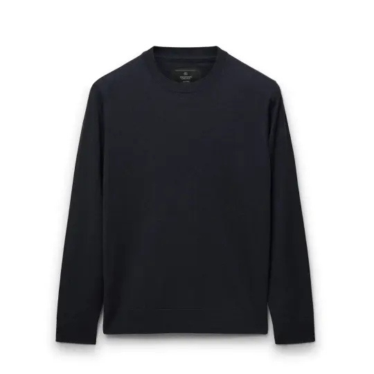 Silk Cashmere Gallery Crewneck
