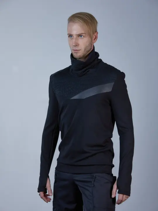 PR black sweater