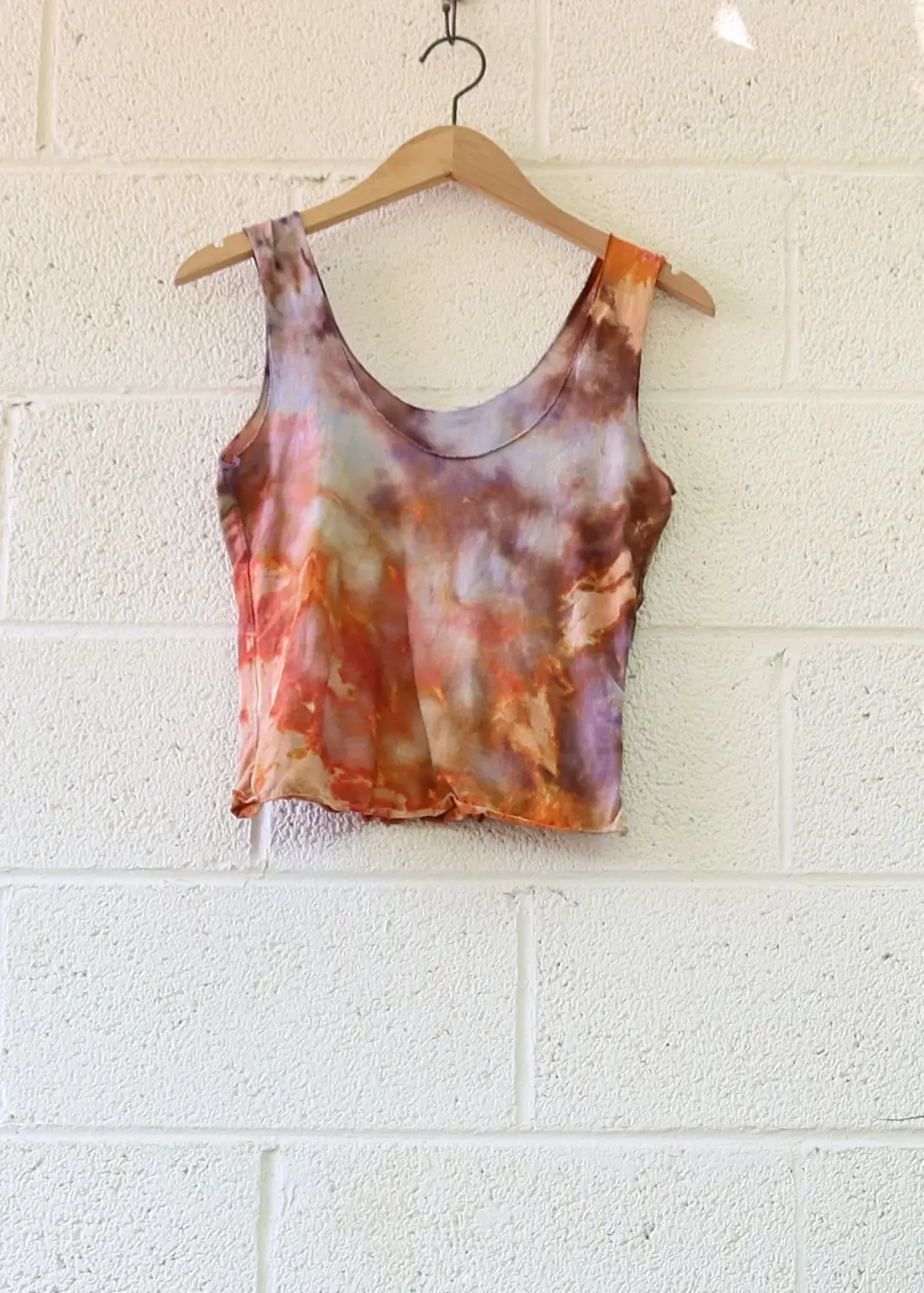 OOAK - Eos Cropped Shirt / S / Tissue / Ice Dye (423)