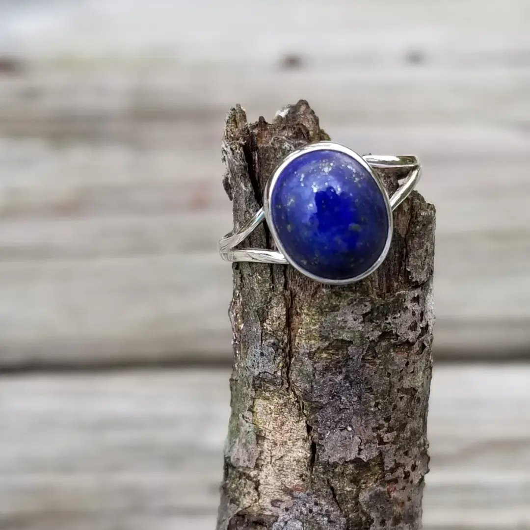 Gifted - Lapis Lazuli Ring in Sterling Silver
