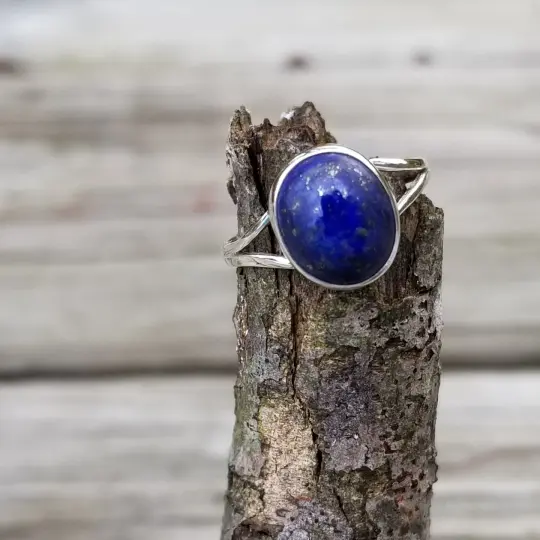 Gifted - Lapis Lazuli Ring in Sterling Silver