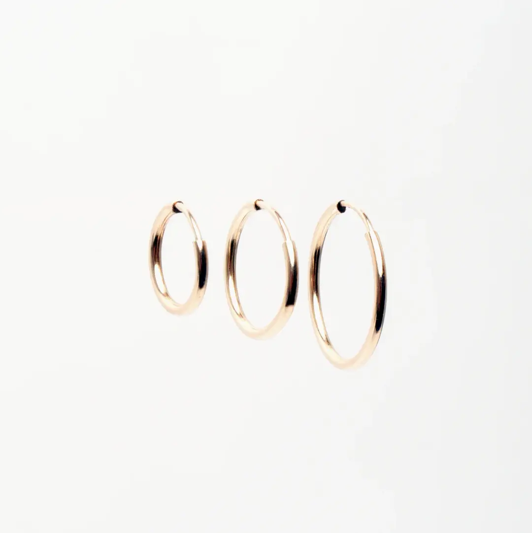 Endless Hoops in 14K Gold-filled