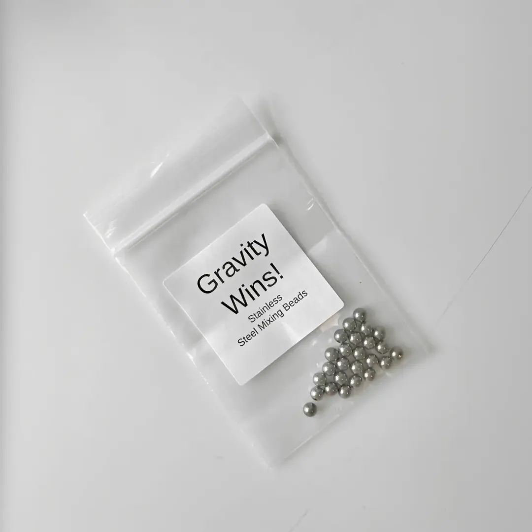 Gravity Wins Mixing Beads by HHC
