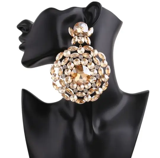 Elena clip earrings